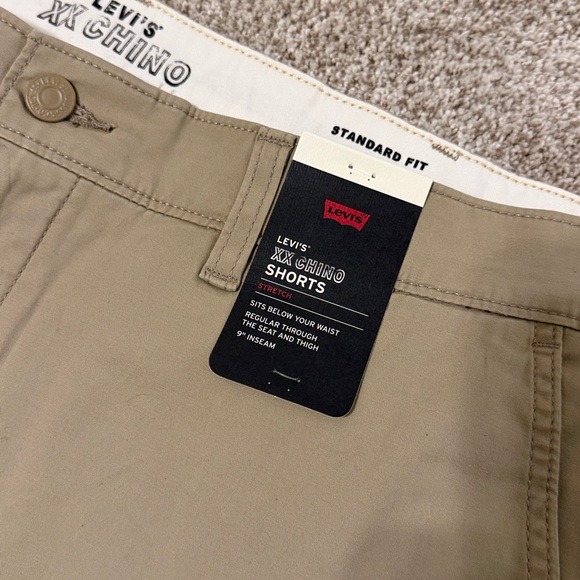 Levi's Men's Khaki XX Chino Shorts Stretch 38W - Picture 2 of 6